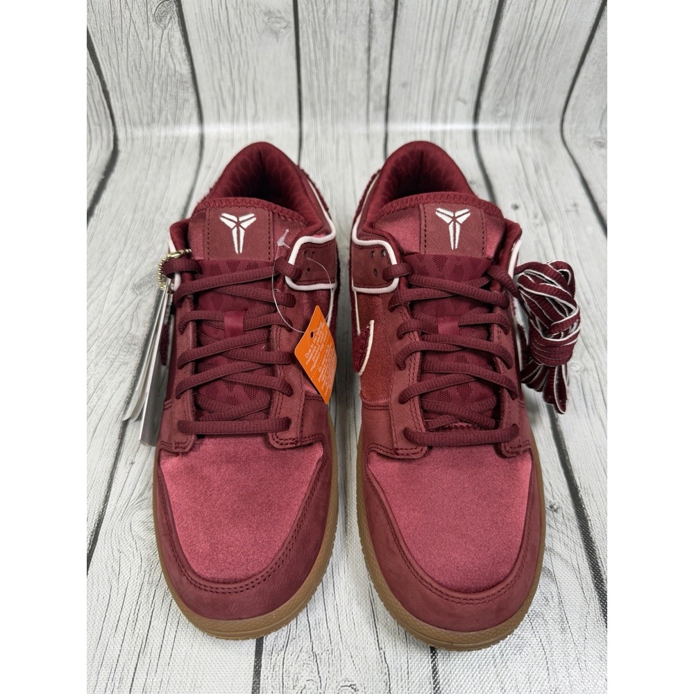 Kobe Bryant × Nike Dunk Low Protro 'Team Red' 'Lower Merion Away' Size 9M - Picture 2 of 10